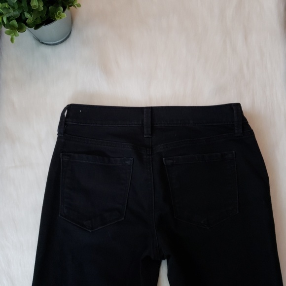 LOFT Modern Skinny Black Jeans - Picture 4 of 7